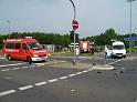 Schwerer Unfall mit Reisebus Lohmar Donrather Dreieck P031